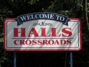 Halls Croassroads
